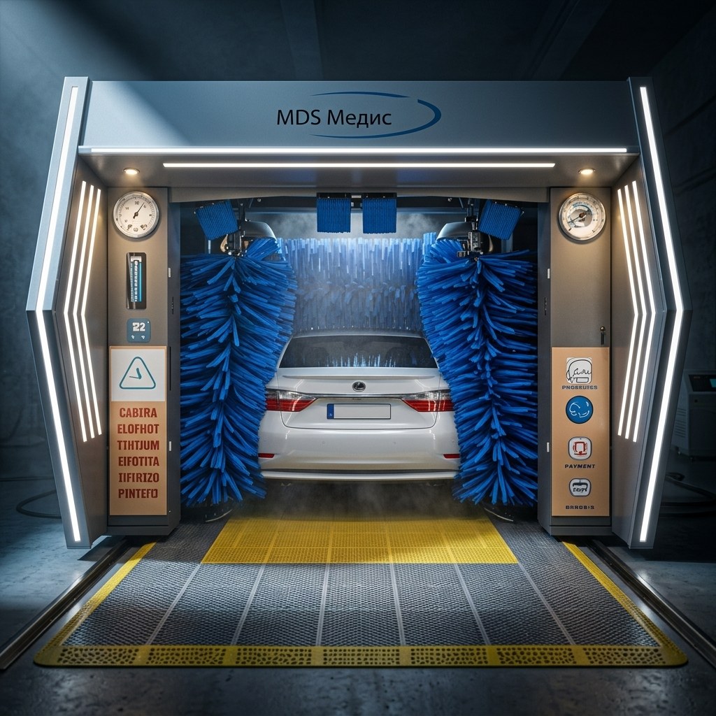Medis бесконтактная мойка — белый SUV